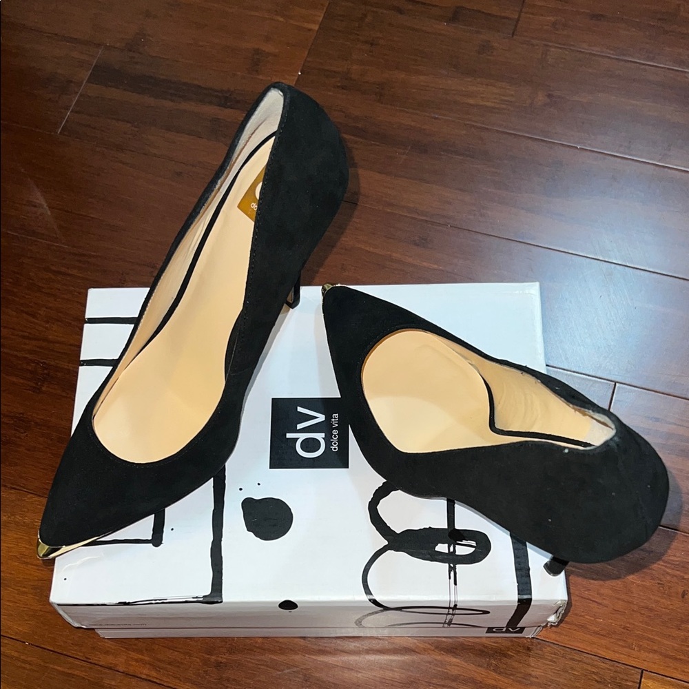 DV by Dolce Vita Black Heels for Women